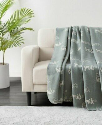 Novelty Print Fleece Throws – Words To Live By
