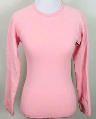 Nike Womens Textured Long Sleeve Fitness Top, Size M/L