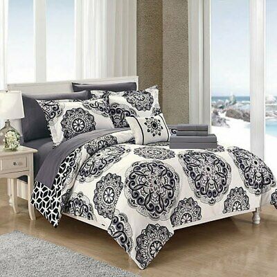 Chic Home Barcelona 6-PC Twin Midweight Reversible Comforter