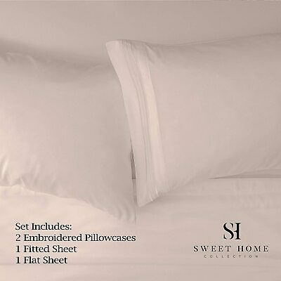 Sweet Home Collection 1500 Supreme Collection Extra Soft Queen Sheets Set