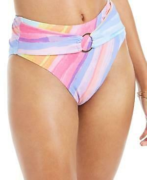 Rachel Roy Womens Ombre Bikini Bottom - Size L/Neutral