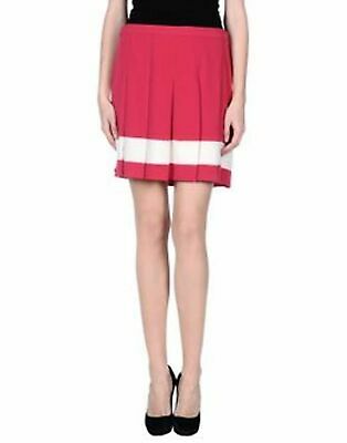 MOSCHINO Mini Colorblocked Skirt, Size 8