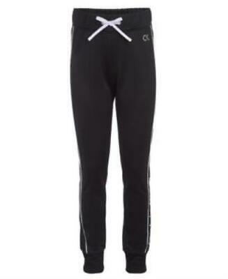 Calvin Klein Girls Ckp Contrast Pop Sweatpants, Size Medium