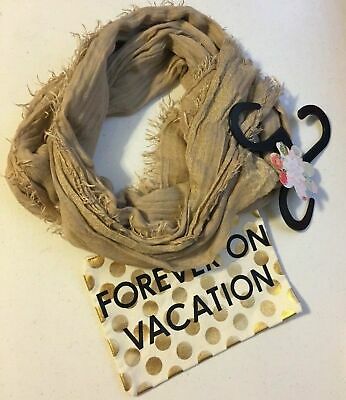 Collection Xiix Forever on Vacation Travel Bag and Scarf, Sandstone One Size