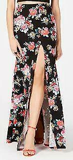 B Darlin Juniors' Floral-Print Skirt