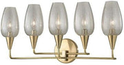 Hudson Valley Lighting 4705-AGB Longmont - Five Light Wall Sconce