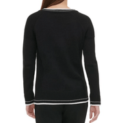 Calvin Klein Lace-Up Sweater, Size XS