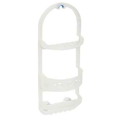 Glacier Bay Over-the-Shower Caddy in Frosted Clear