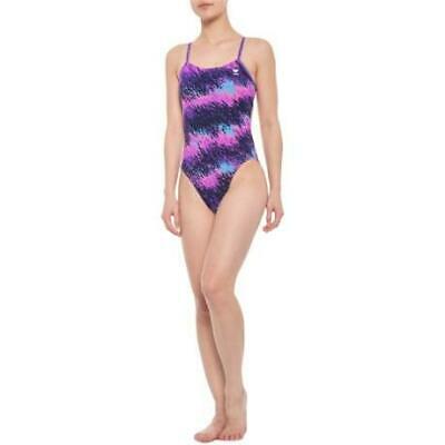 TYR Multicolored Perseus Cutoutfit Swimsuit - UPF 50, Size 4