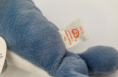 Ty Beanie Baby – Echo the Dolphin, Very Rare With Errors