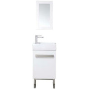 Home Decorators Collection Woodmoore 19 In. W x 10 In. D Vanity in Gloss White