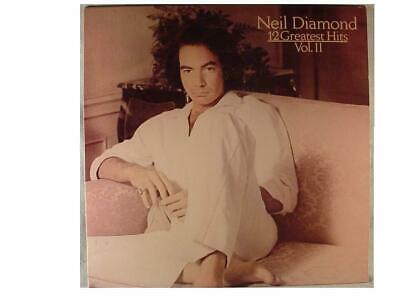 Neil Diamond 12 Greatest Hits, Vol. 2 LP vinyl record