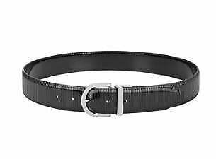 Steve Madden Men's  Reversible Pant Belt, Size Large/Black