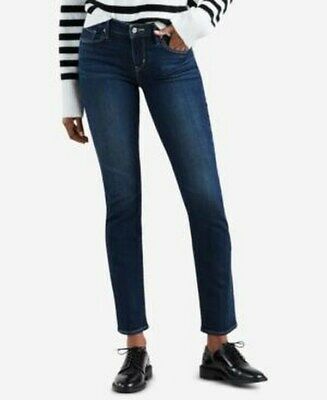 Levis Womens Classic Mid Rise Skinny Jeans