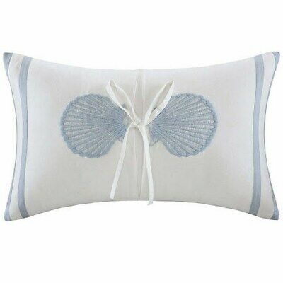 Harbor House Crystal Beach 12″ x 20″ Embroidered Oblong Decorative Pillow