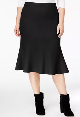 Rachel Rachel Roy Trendy Plus Size Fit & Flare Skirt, Size 2X.