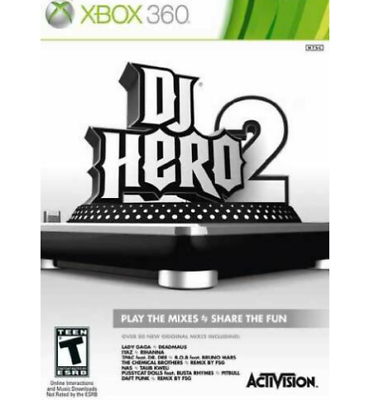 Activision X-Box 360 DJ Hero 2
