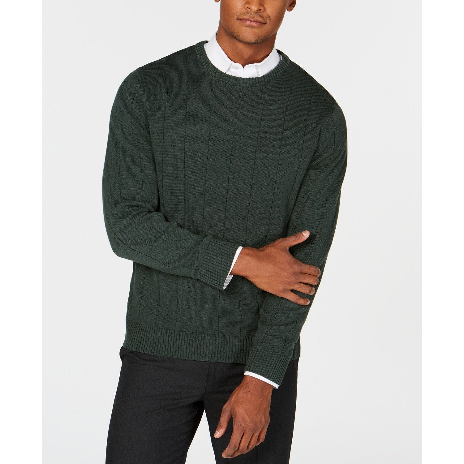 Club Room Mens Ribbed Sweater