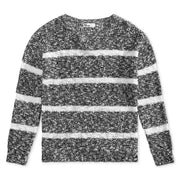 Epic Threads Big Girls Marled Striped Sweater Size Large