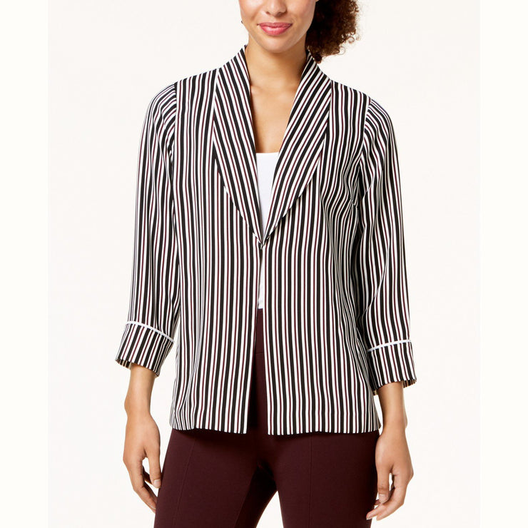 Alfani Striped Shawl-Collar Jacket, Size XS