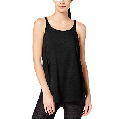 Calvin Klein Racerback Split Hem Performance Athletic Tank Top