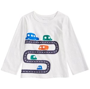 First Impressions Boys Long Sleeve Print T-Shirt