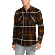 American Rag Mens Medium-Weight Cotton Button-Down Shirt, Various Style