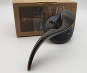 Schlage Annes Left Handed Non-Turning One-Sided Dummy Door Lever Aged Bronze