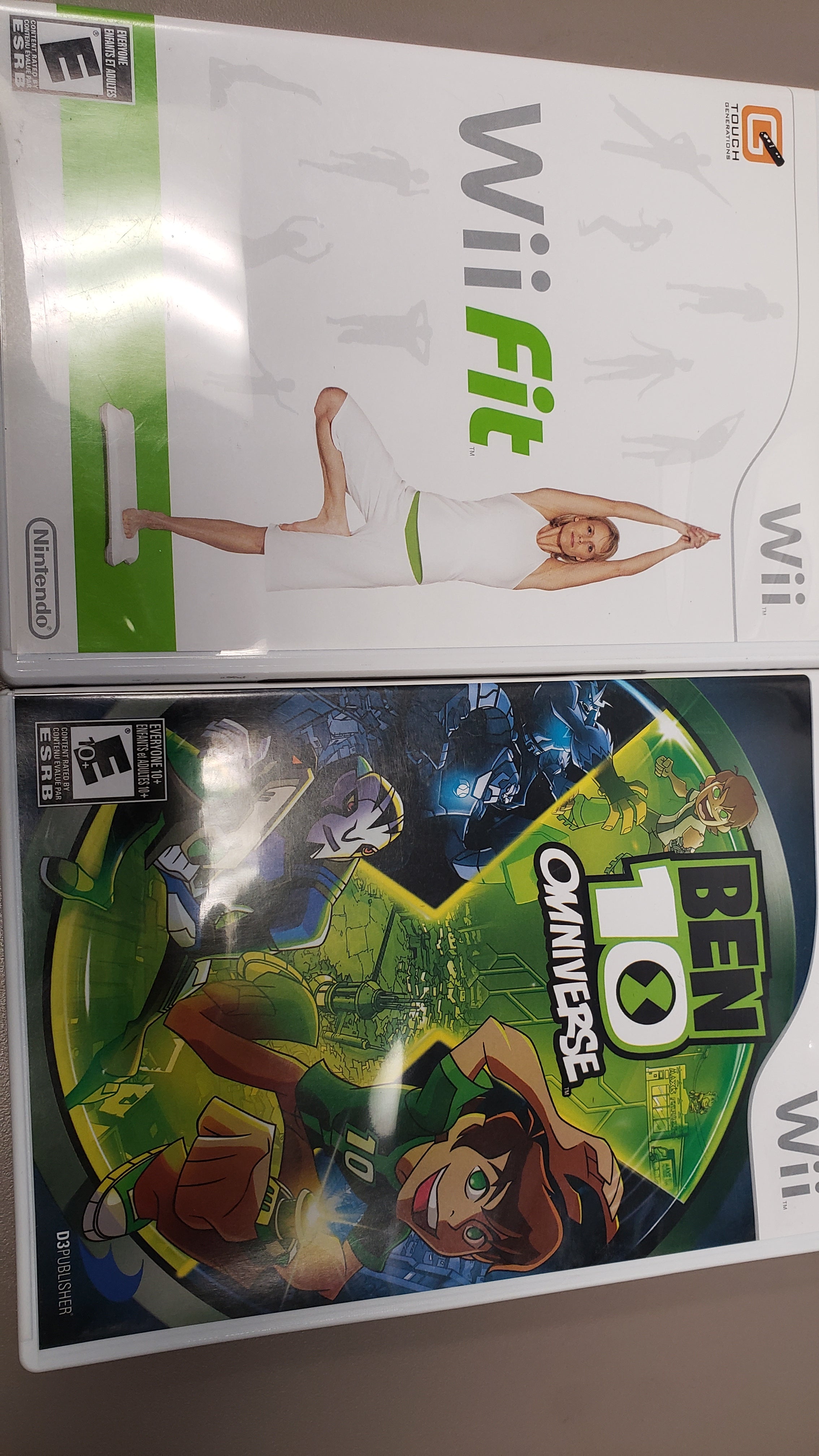 Nintendo Wii Bundle: Ben 10 Omniverse, WiiFit