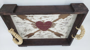 Hand-Painted Braided Rope Shadow Box