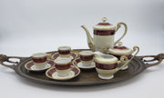 Handcrafted Imports Vintage Japanese Tea Set with Serving Tray