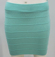 Love Culture Teal Mini Skirt, Size Small
