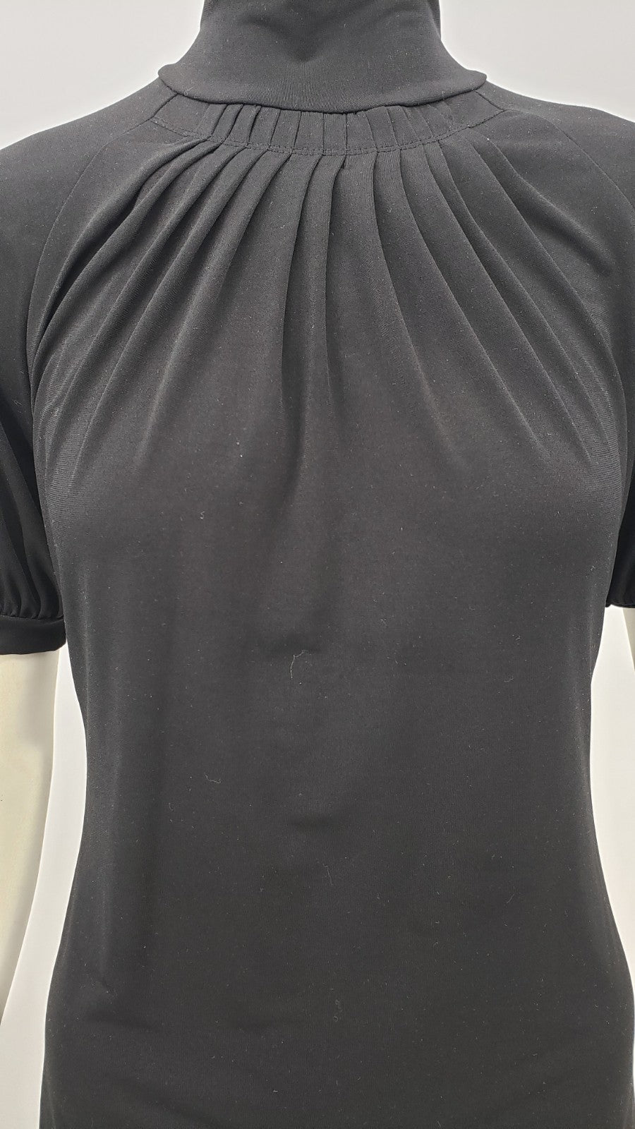 Merona Turtle Neck Black Blouse, Size XS