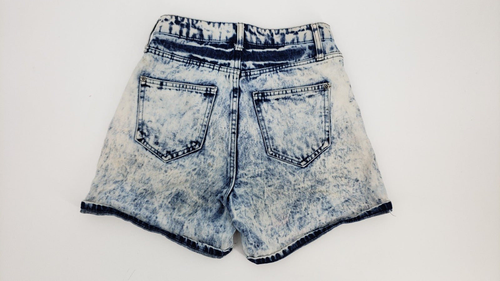 Forever 21 Denim Distressed Shorts, Size 26