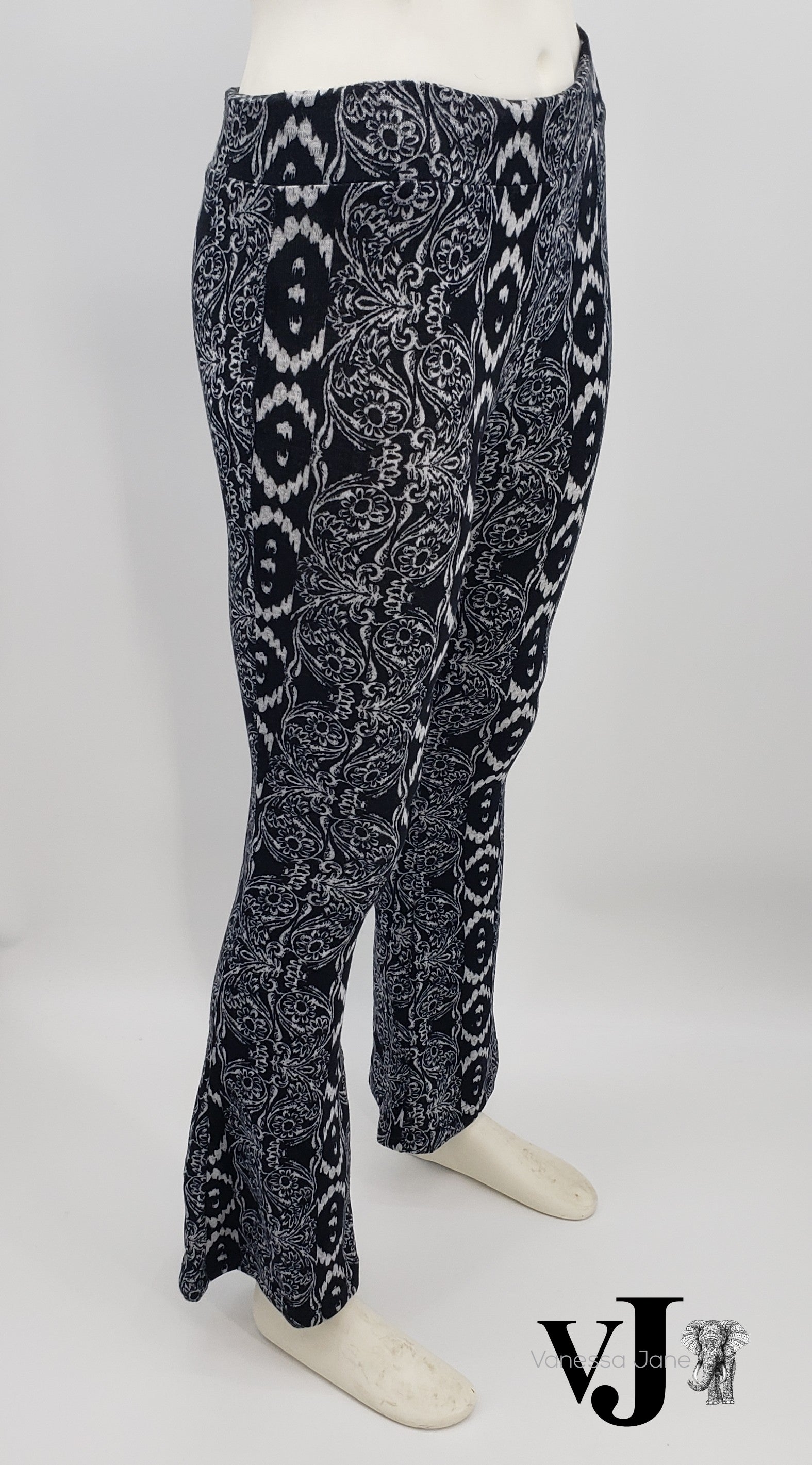 Stoosh Size Small Palazzo Paisley Pants, Size XS