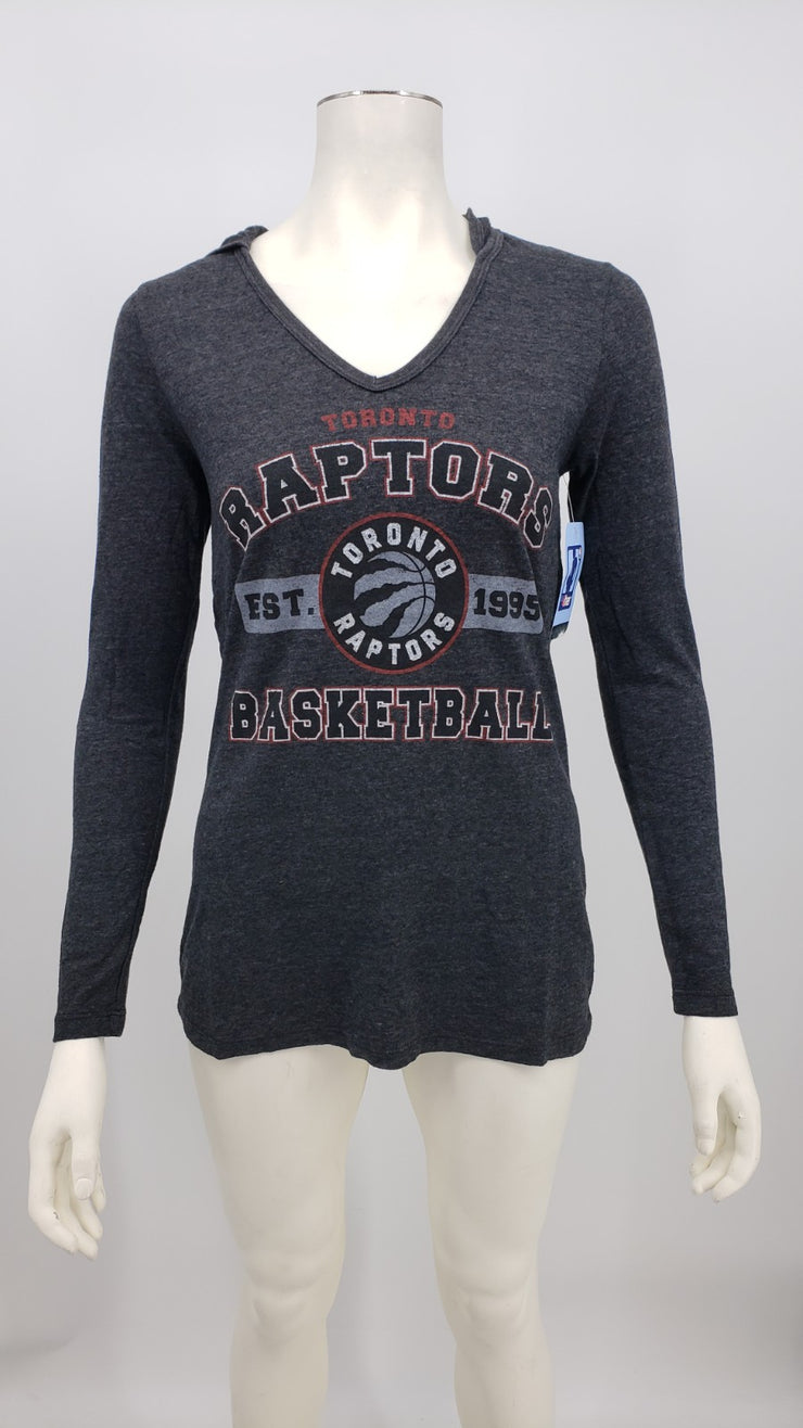Majestic Athletic NBA Toronto Raptors Womens Premium TriblenHoodie, Size Medium