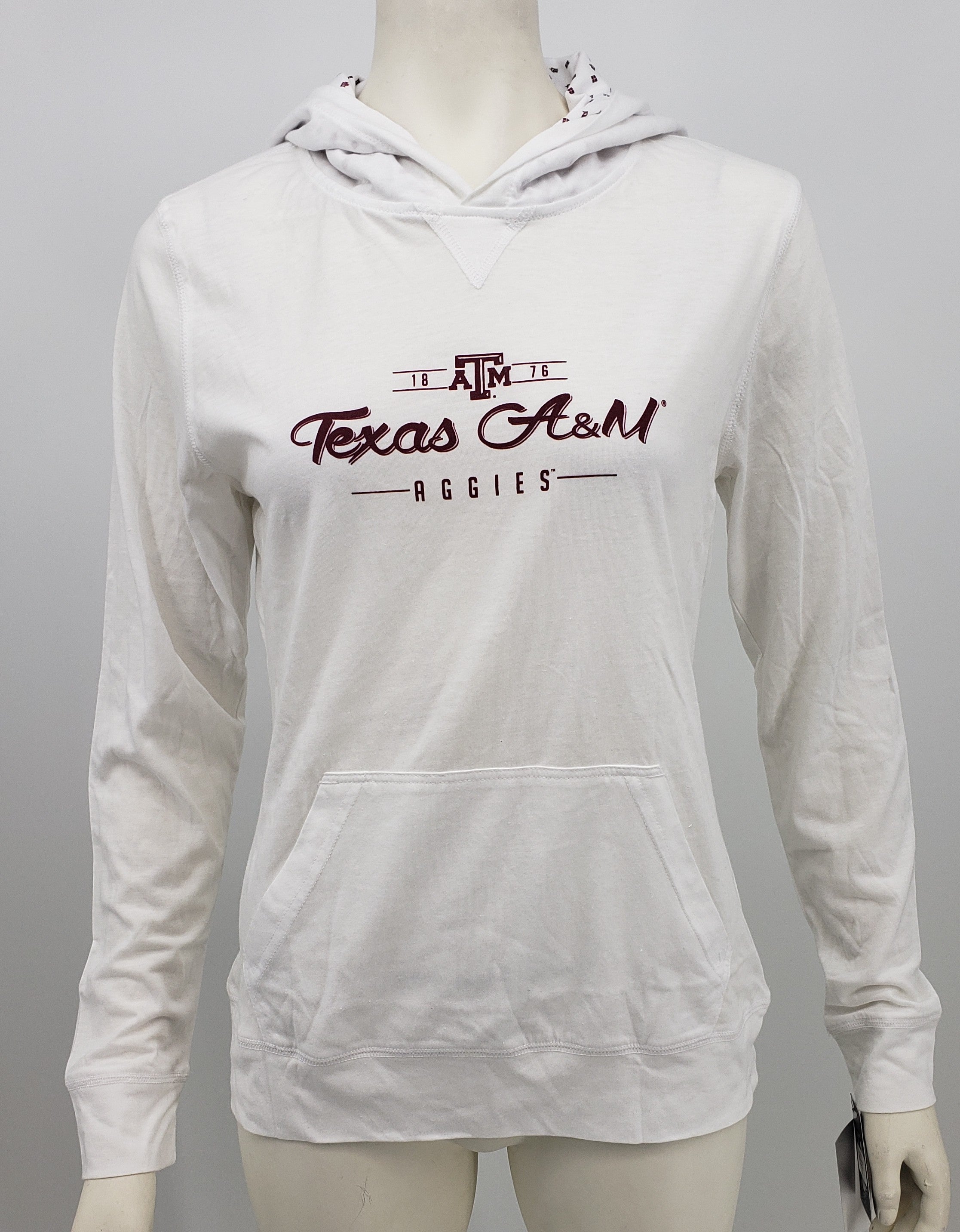 Level wear LEY9R NCAA Texas Aggies Women's Recovery Line Hoodie, Size Large