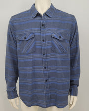 Hurley Mens Armstrong Stretch Classic-Fit Yarn-Dyed Stripe Shirt