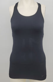 Nike Women's Mesh Tank Top, Black, Size Medium