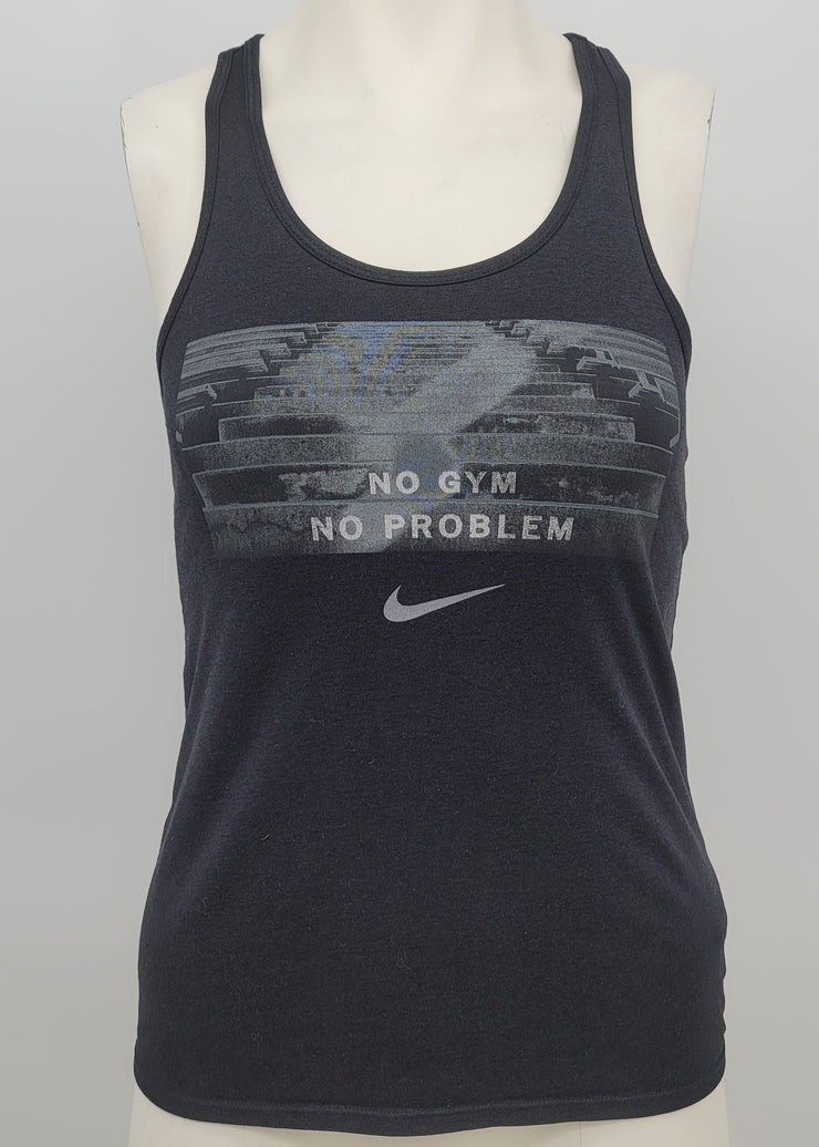Nike womens No Gym No Problem Tank, Size XS