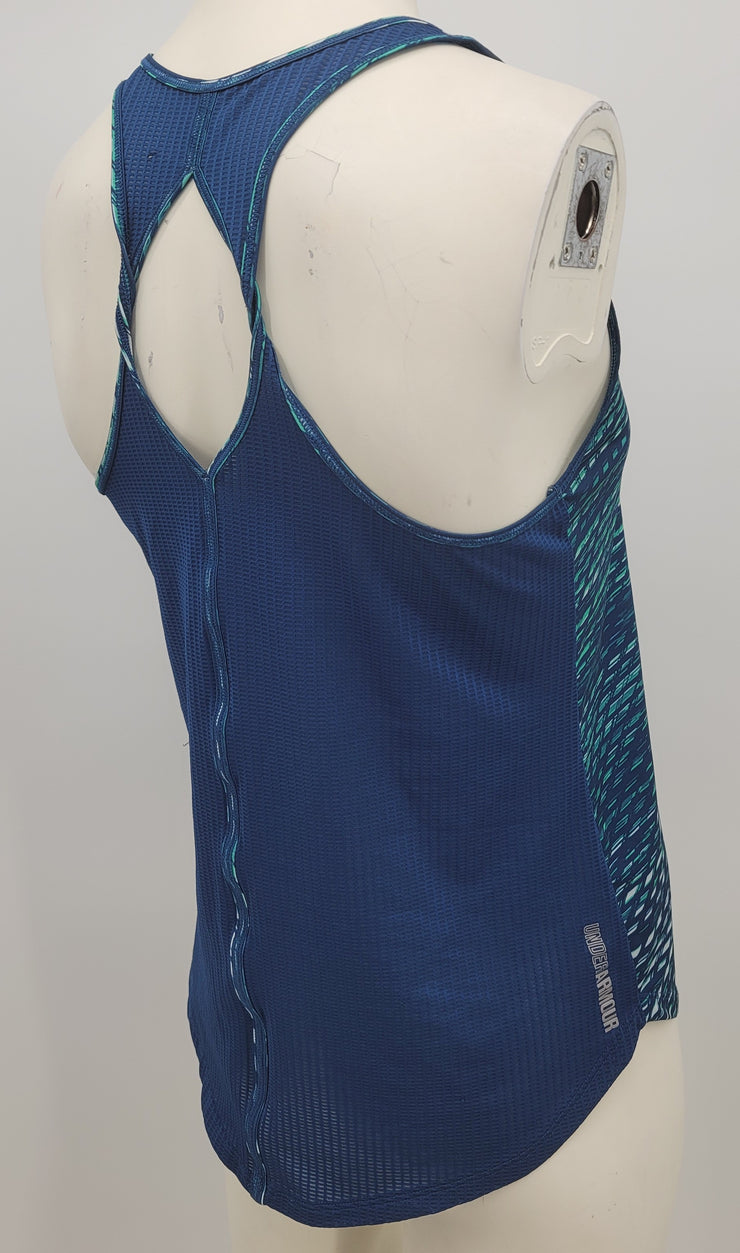 Under Armour Blue/Teal Tank, Size Small