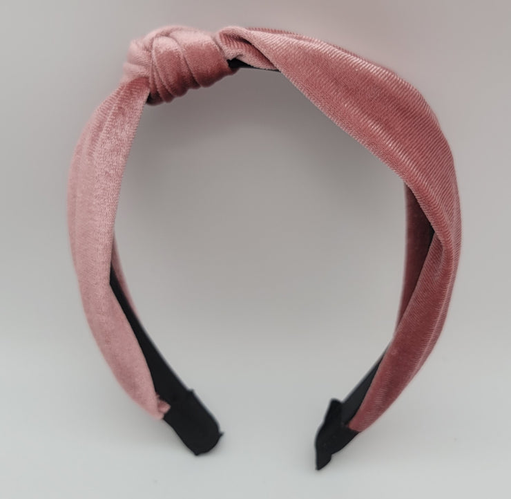 International Concepts Shiny Fabric Knotted Headband