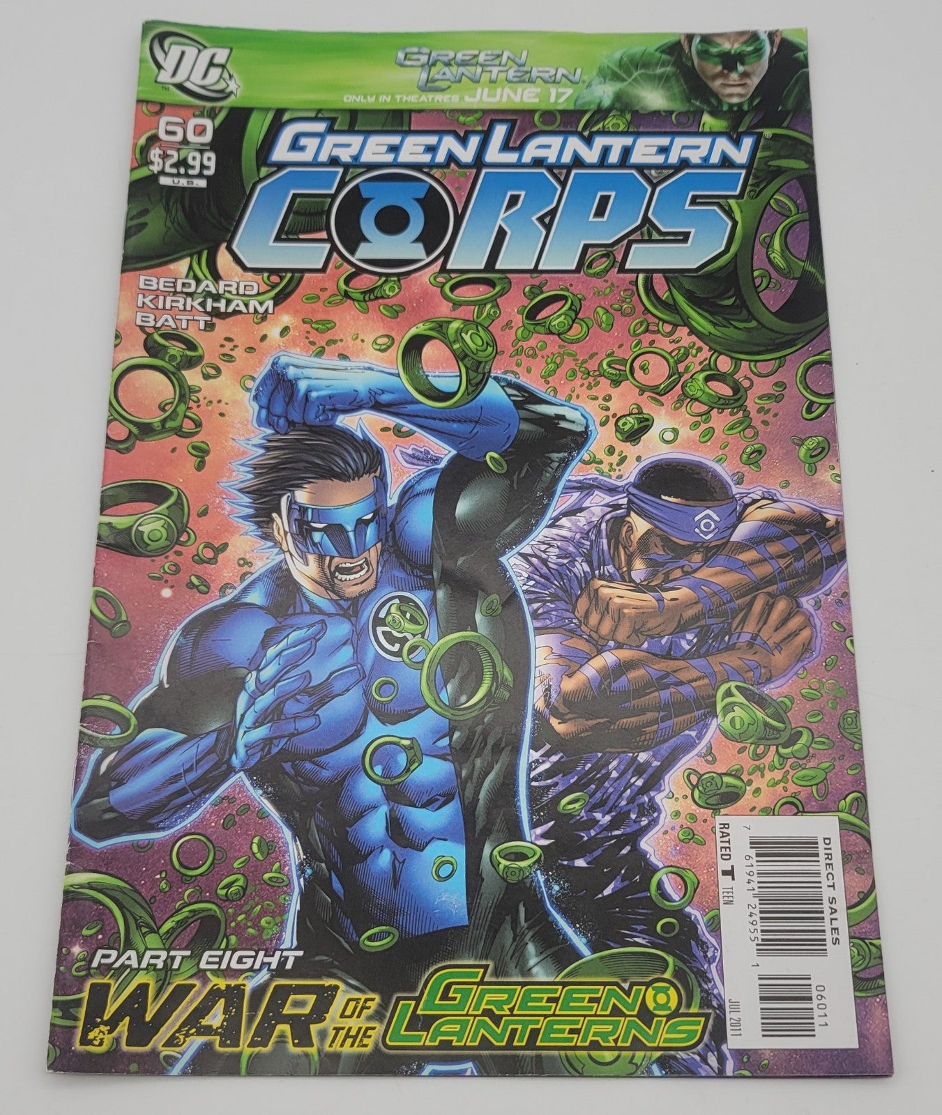 Green Lantern Comics 3Pk: Issue 45, Issue 60, Rebirth Issue 5