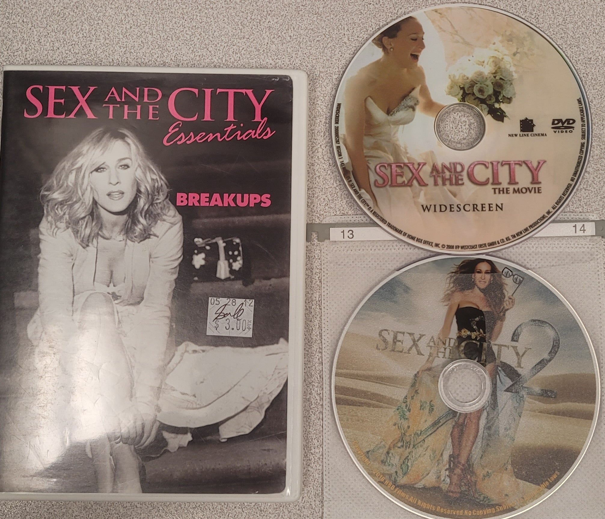 Sex And the City DVD Triple Play: Sex and The City 1, 2, Essential