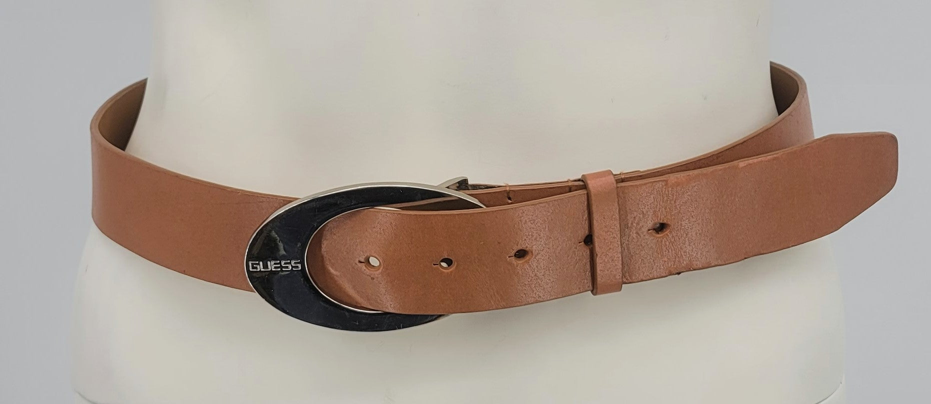 Guess Women’s Waist Belt, Brown, Size Medium