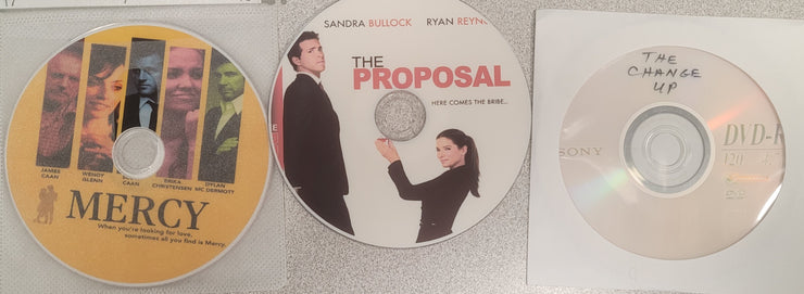 RomCon DVD Triple Play: The Proposal, Mercy, The Change Up
