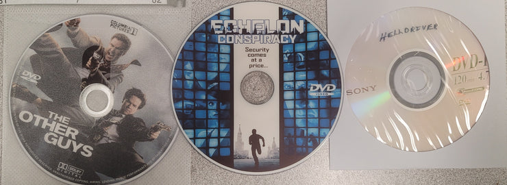 Mixed DVD Triple Play: The Other Guys, Echelon Conspiracy, Helldriver
