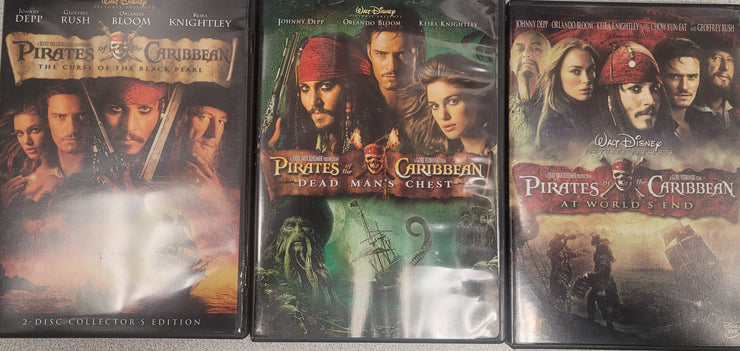 Pirates of the Caribbean Triple Play: Black Pearl, Dead Mans Chest, Worlds End