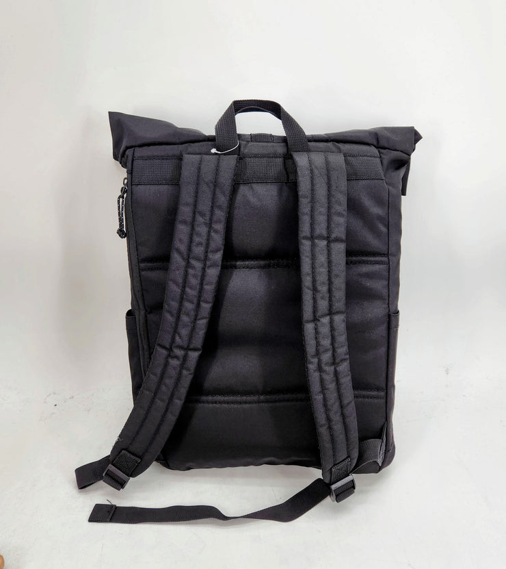 Avalanche 20L Eco Roll Top Backpack With Laptop Pocket Black