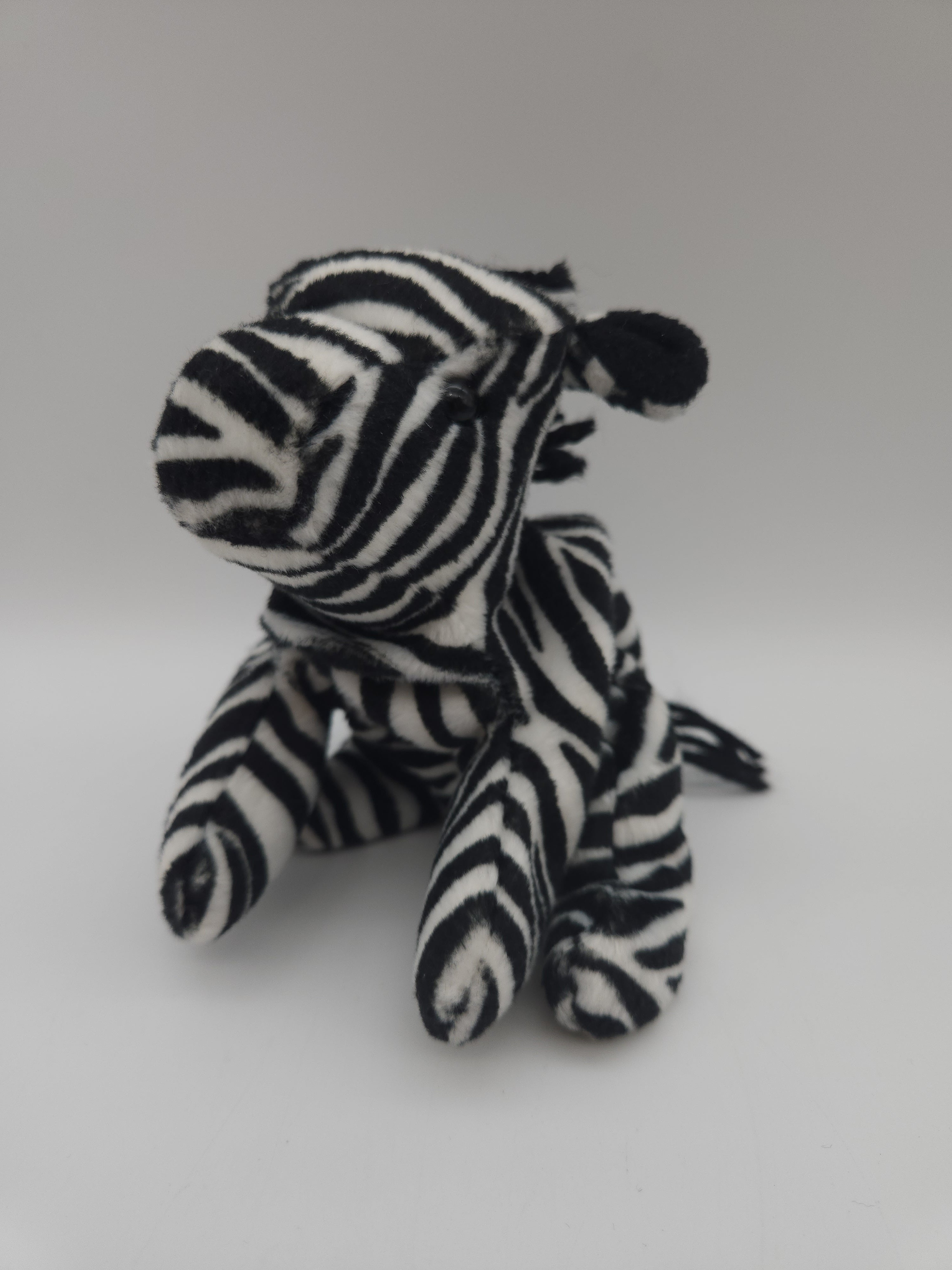 Ty Beanie Babies Ziggy, Zebra, 1995, PVC pellets